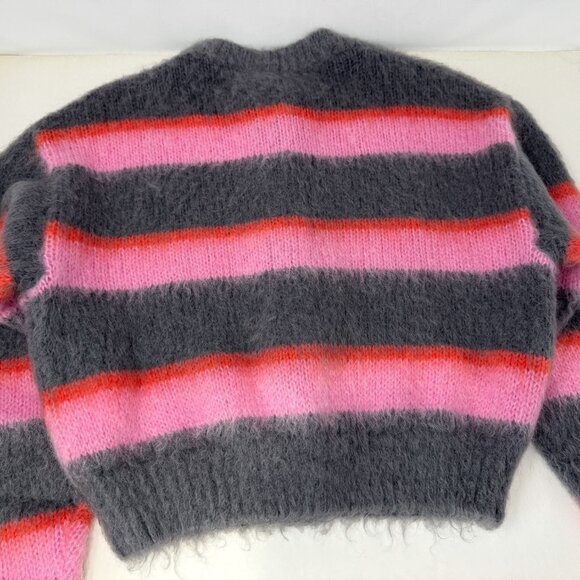 ALEXANDER WANG Brushed Mohair Oversized Cardigan - Picture 2 of 8